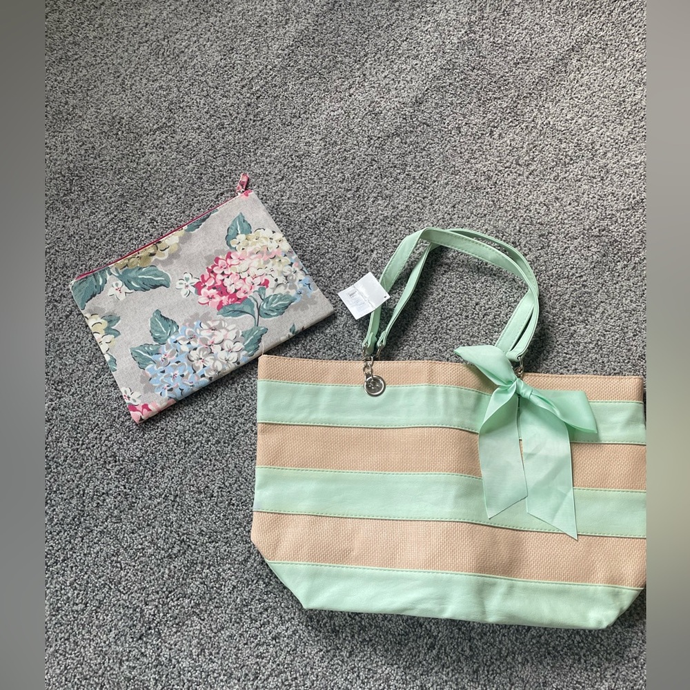 Two Piece Purse and Pouch Set